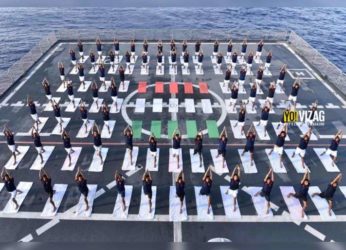 Eastern Naval Command celebrates International Yoga Day