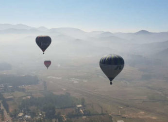 The delight of soaring high at the spectacular Araku Balloon Festival