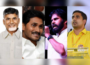 Social media following of popular Andhra Pradesh politicians