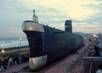 Vizag’s popular tourist attraction, Kursura submarine gets remodelled