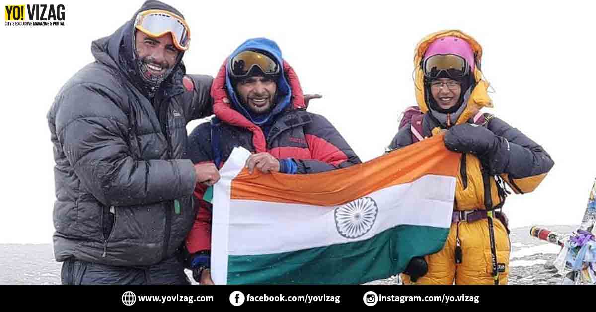 Vizag girl summits Mt. Aconcagua, the highest peak in South America