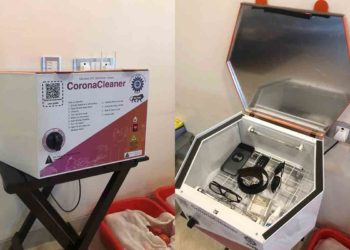 CoronaCleaner launched by Vizag-based entrepreneurs