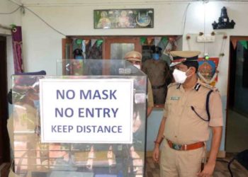 Vizag City Police enhance measures in stations as COVID cases rise