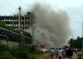 Blast in VIjayasri Pharma company at Atchutapuram SEZ, Visakhapatnam