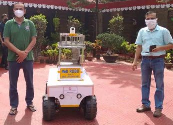 Diesel Loco Shed Visakhapatnam develops a robot to assist hospital staff