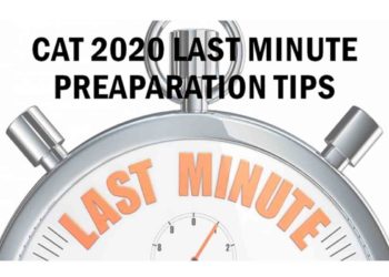 CAT 2020 last minute preparation tips