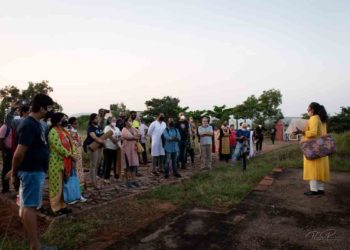 Full moon meditation at Bavikonda marks special occasion in Vizag