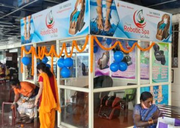 Waltair Division installs Robotic Spa at Vizag railway station