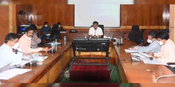 District Collector chairs Covid-19 review meeting in Visakhapatnam