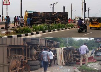 Two road accidents in Vizag early morning on Wednesday