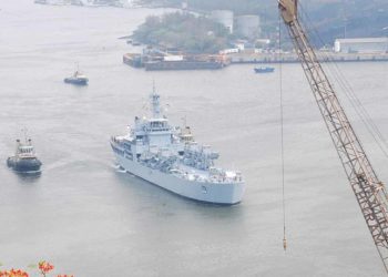 Eastern Naval Command vessel INS Airavat reaches Jakarta with Covid-19 relief material