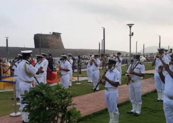 A live performance by Navy Band at RK Beach energises people of Vizag