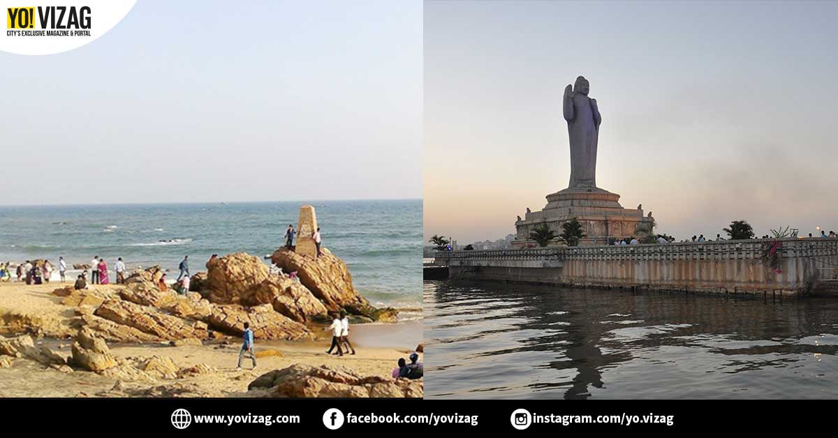 hyderabad to vizag tourist places