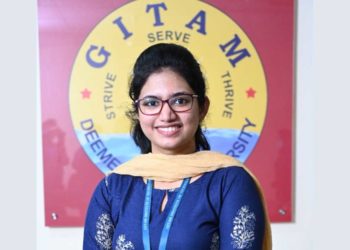 4th year GITAM student bags a whopping package in placements