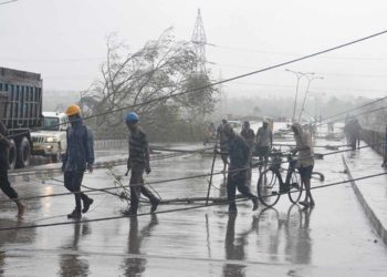 People experience lengthy power outages in Vizag due to Cyclone Gulab