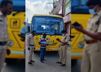 RTO Vizag says that school buses without fitness certificate will be seized