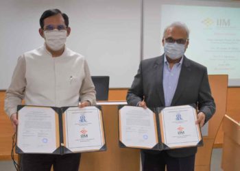 IIM Vizag signs MoU with Hindustan Shipyard Limited for research projects and training programs