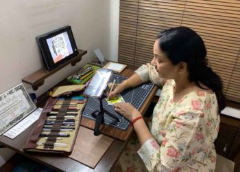 Yo! Vizag Exclusive: Jaya Narasimha Rao, the first Certified Zentangle Teacher in Andhra Pradesh