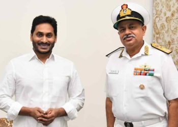 ENC invites AP CM YS Jagan for Navy Day celebrations in Visakhapatnam