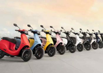 Ola electric scooters ready for delivery in Visakhapatnam