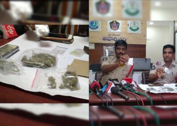 Drug peddlers aged below 23 arrested by Visakhapatnam Police