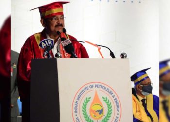 M Venkaiah Naidu addresses at the first IIPE Convocation in Vizag