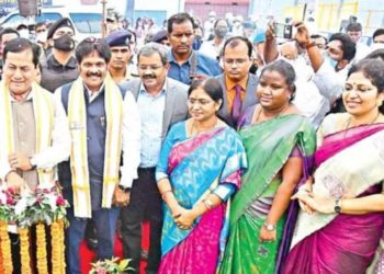 Projects worth Rs. 55 crores launched at Visakhapatnam Port