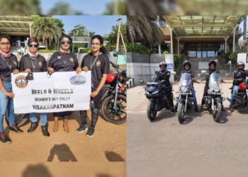 "3 C's of life - Chance, Choice, Change", says Vizag Women Riders founder, Vaishali Kulkarni