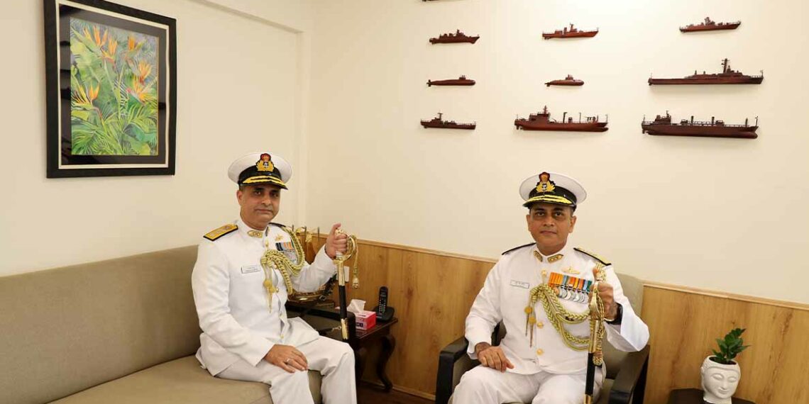 RAdm Sanjay Sadhu takes over as ASD Naval Dockyard Visakhapatnam