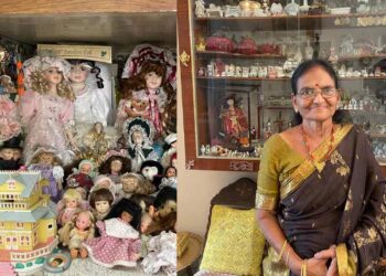 Travelling around the world, this 75-year-old from Vizag turns her home into an art museum