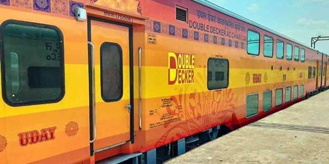 Visakhapatnam to Vijayawada double decker train to run 5 days a week