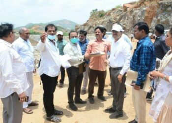 Visakhapatnam Collector inspects Rushikonda mining as per NGT orders