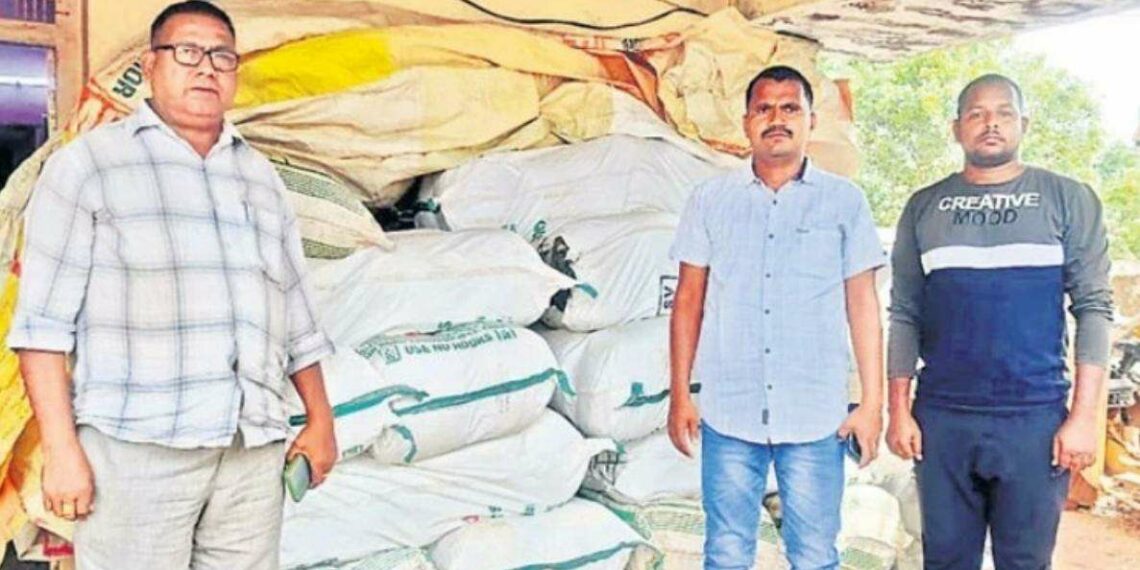 800 kgs ganja found in an abandoned van near Araku Valley