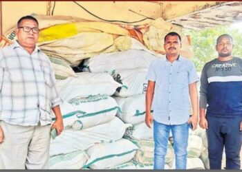 800 kgs ganja found in an abandoned van near Araku Valley