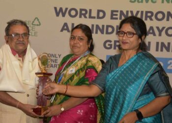 Vizag NIO scientist conferred with Green India Award 2022