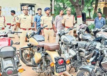 Duo accused of 24 bike robberies arrested in Visakhapatnam District