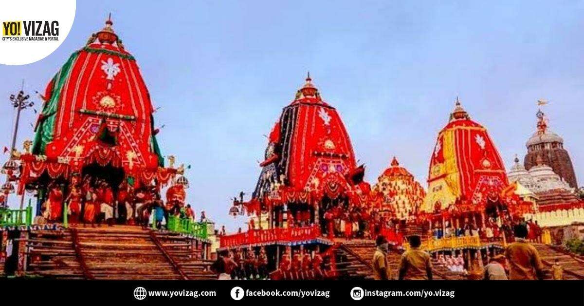 Jagannath Rath Yatra to be held on 1 July in Visakhapatnam