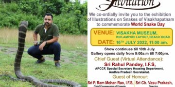 Conservation over killing, says EGWS founder from Vizag on the eve of World Snake Day