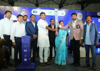 Visakhapatnam: IT Minister receives Chess Olympiad Torch Relay