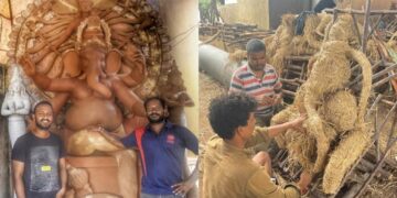 Behind the scenes: The brothers who bring the grandeur of Vinayaka Chavithi to Vizag