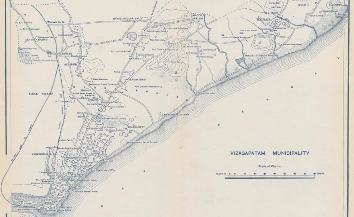 Rewind the clock with these historical maps of Vizag