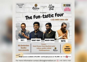 Events happening this weekend: Laugh out loud with the Vizag Komedians