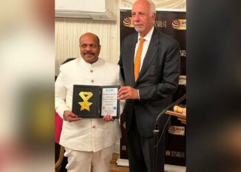 CMR Chairperson Mavuri Venkata Ramana honoured with Asian UK Businessman award