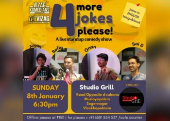 stand-up comedy show in Vizag