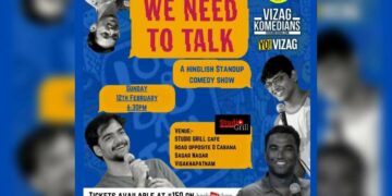 Vizag Komedians with a standup comedy show ahead of Valentines Day