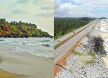 Stunning coastal cliffs in India: Where land meets sea in perfect harmony