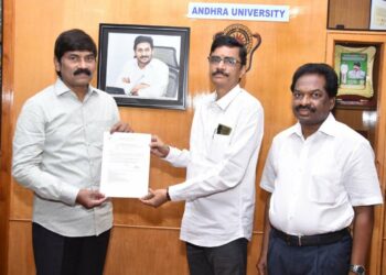 Sasibhushana Rao takes charge as Principal of Andhra University College of Engineering