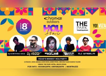 Chrome Outdoors Holi Hai: The ultimate Holi party in Vizag