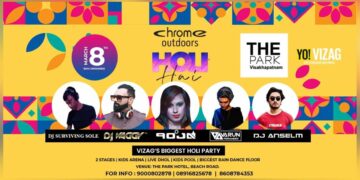 Chrome Outdoors Holi Hai: The ultimate Holi party in Vizag