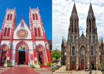 6 stunning cathedrals in South India with exquisite architecture